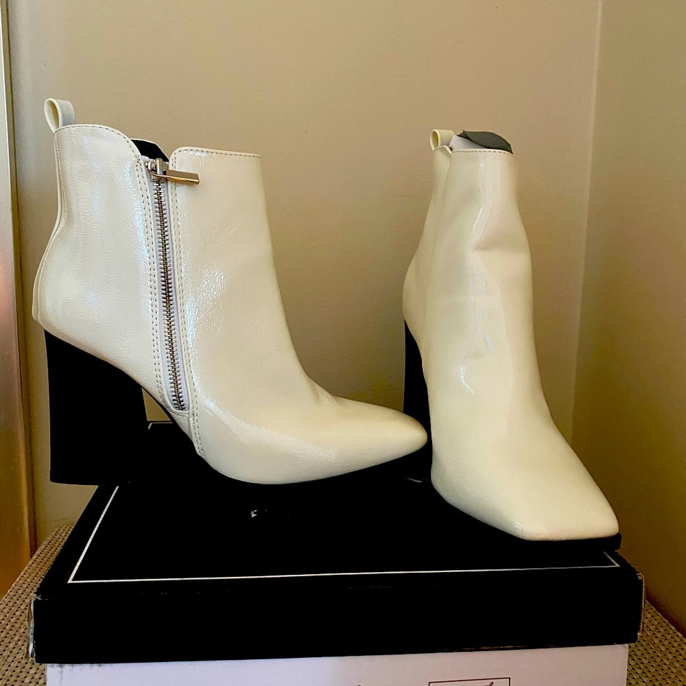 White booties!